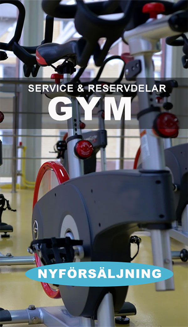 Service & Reservdelar till gym